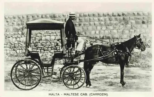 AK / Ansichtskarte 73992971 Malta__Insel Maltese Cab. Carrozin Pferdekutsche