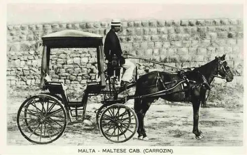 AK / Ansichtskarte  Malta__Insel Maltese Cab. Carrozin Pferdekutsche