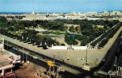 AK / Ansichtskarte  ORAN_Algerie Jardin Municipal vue aérienne