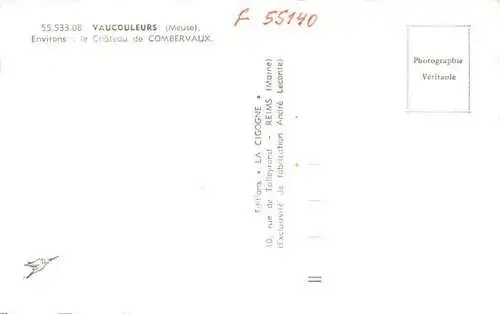 AK / Ansichtskarte  Vaucouleurs_55_Meuse Aux bords de la Meuse vue sur le Château de Combervaux