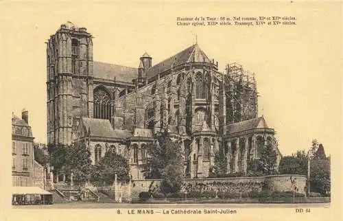 AK / Ansichtskarte  LE_MANS_72_Sarthe La Cathédrale Saint Julien