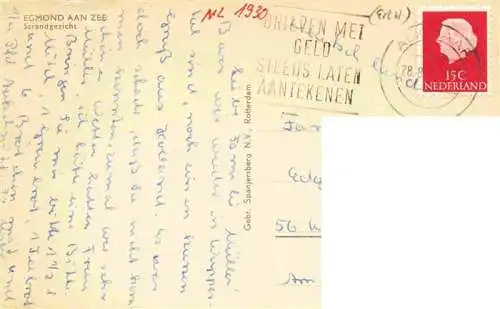 AK / Ansichtskarte  EGMOND__AAN_ZEE_NL Strandgezicht