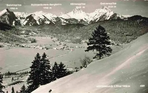 AK / Ansichtskarte 73993023 Heiterwang_Ausserfern_Tirol_AT Winterpanorama Alpen