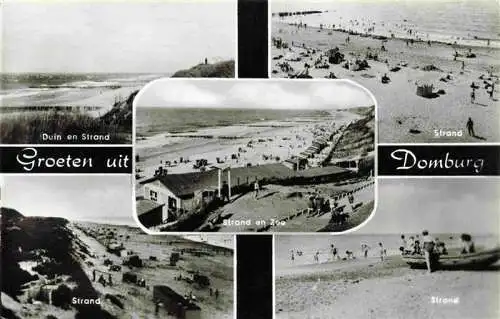 AK / Ansichtskarte  Domburg_Zeeland_NL Duin en Strand Panorama