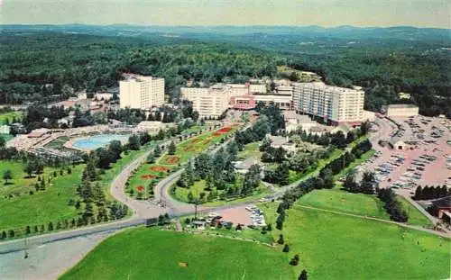 AK / Ansichtskarte 73993027 Kiamesha_Lake_New_York_USA The Concord Hotel aerial view