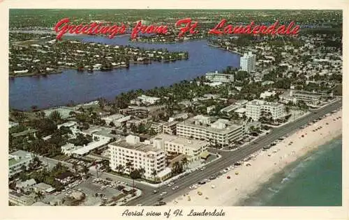 AK / Ansichtskarte 73993033 Fort_Lauderdale_Florida_USA Aerial view