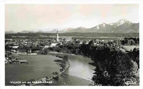 AK / Ansichtskarte  Villach_Kaernten_AT mit den Karawanken