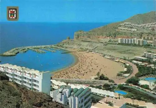 AK / Ansichtskarte  Puerto_Rico_Gran_Canaria_ES La Playa Fliegeraufnahme