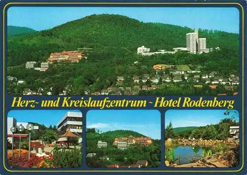 AK / Ansichtskarte  Rotenburg_Fulda Herz und Kreislaufzentrum Park Panorama Seepartie