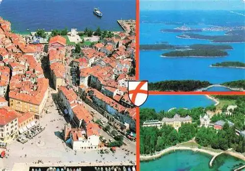 AK / Ansichtskarte  Rovinj_Rovigno_Istrien_Croatia Stari dio grada Fliegeraufnahmen