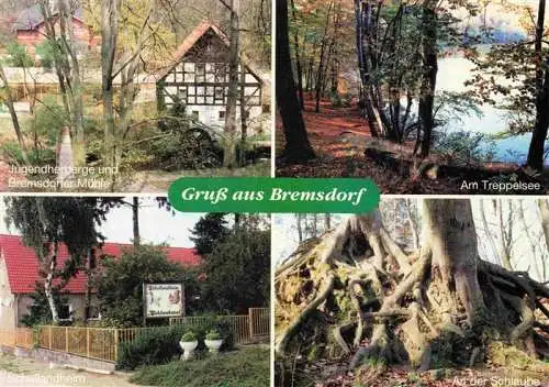 AK / Ansichtskarte 73993157 Bremsdorf_Muehle Jugendherberge und Bremsdorfer Muehle Am Treppelsee Schullandheim An der Schlaube