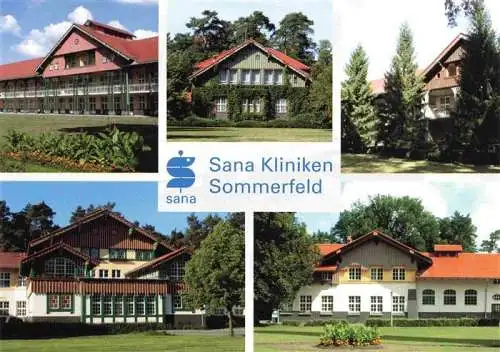 AK / Ansichtskarte 73993158 Kremmen_Brandenburg Sana Kliniken Sommerfeld Helmuth Ulrici Kliniken