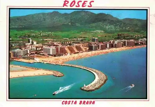 AK / Ansichtskarte  Roses_Costa_Brava_ES Vista aeria de Santa Margarita i Salata