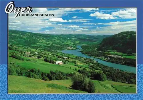 AK / Ansichtskarte  Gudbrandsdalen Panorama