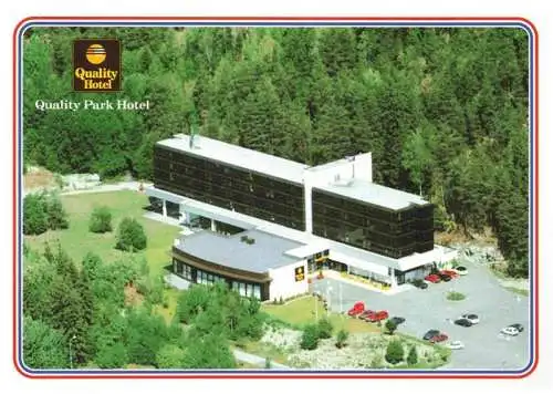 AK / Ansichtskarte 73993210 Kolbotn_Norway Quality Park Hotel Fliegeraufnahme