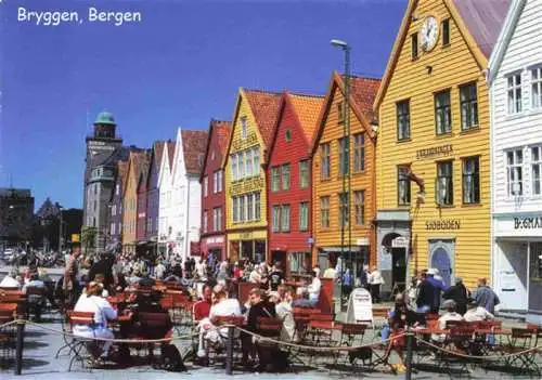 AK / Ansichtskarte 73993217 Bergen__Norge Bryggen