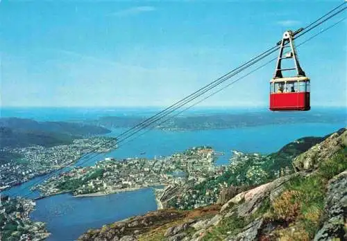 AK / Ansichtskarte 73993218 Bergen__Norge Ulriksbanen Panorama