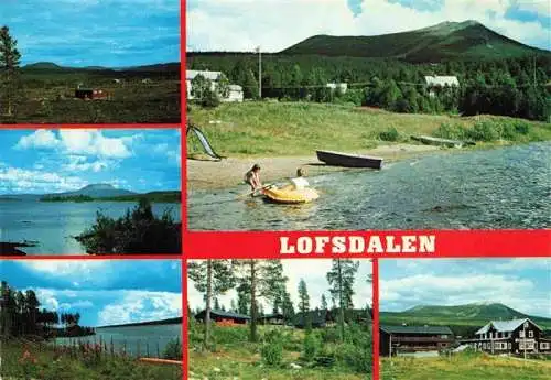 AK / Ansichtskarte  Haerjedalen_Sweden Lofsdalen Natur Landschaftspanorama Hotels Ferienhaeuser