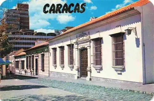 AK / Ansichtskarte  CARACAS_Venezuela Casa del Libertador y Museo Bolivarionao