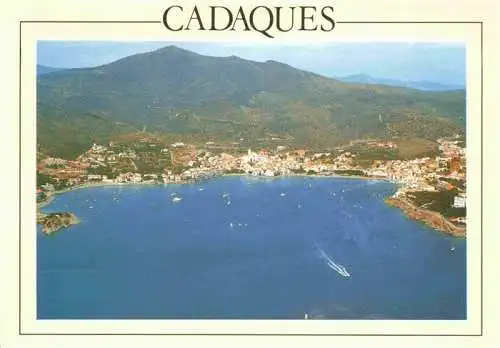 AK / Ansichtskarte 73993286 Cadaques_Costa_Brava_ES Vista aérea