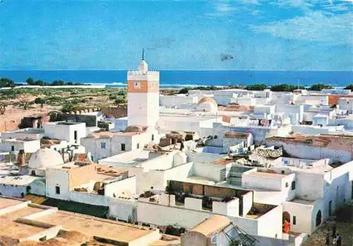 AK / Ansichtskarte 73993310 Hammamet_Tunesie La vieille ville vue du Fort