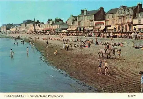 AK / Ansichtskarte  Helensburgh The Beach and Promenade