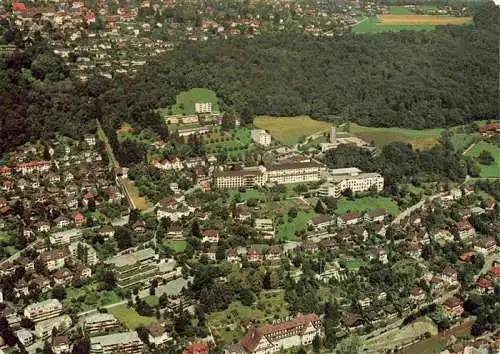 AK / Ansichtskarte  Biel_Bienne_BE Bezirksspital Fliegeraufnahme