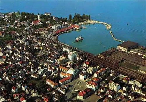 AK / Ansichtskarte  ROMANSHORN_TG am Bodensee Fliegeraufnahme