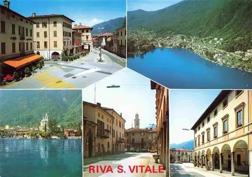 AK / Ansichtskarte  Riva_San_Vitale_Mendrisio_TI Ortspartien Lago di Lugano
