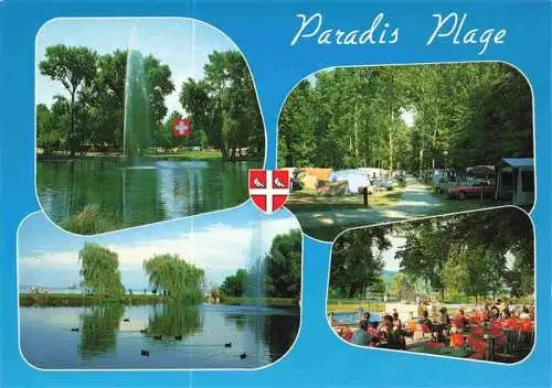 AK / Ansichtskarte  Colombier__NE Camping Paradis Plage Details