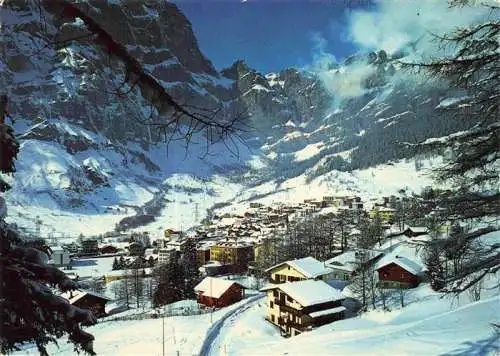 AK / Ansichtskarte  Leukerbad_Loueche-les-Bains_VS mit Gemmiwand