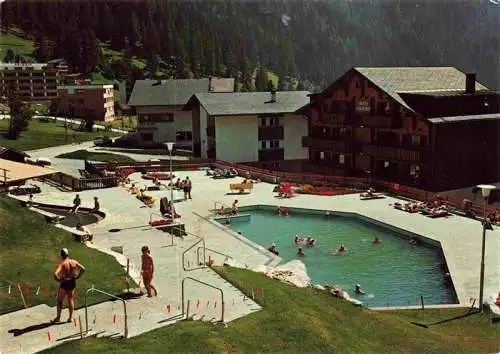 AK / Ansichtskarte  Leukerbad_Loueche-les-Bains_VS Gehbad und Fussbad