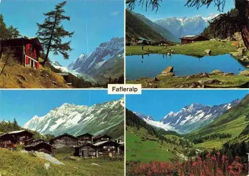 AK / Ansichtskarte  Fafleralp__Loetschental_Raron_VS Teilansichten Panorama