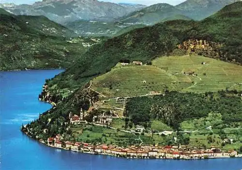 AK / Ansichtskarte  Morcote_Lago_di_Lugano_TI Fliegeraufnahme