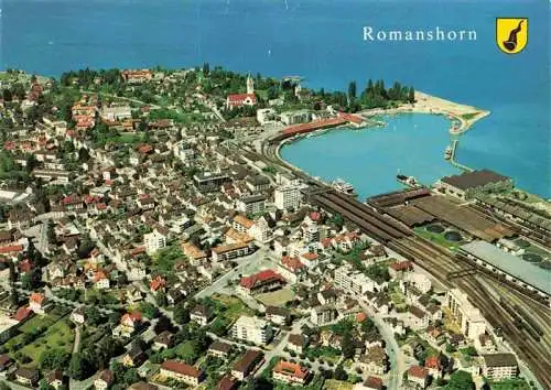 AK / Ansichtskarte  ROMANSHORN_Bodensee_TG Fliegeraufnahme