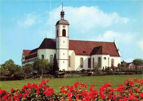 AK / Ansichtskarte  KREUZLINGEN_TG Klosterkirche St Ulrich mit Seminar