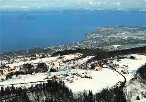 AK / Ansichtskarte  Wienacht-Tobel_Wienachten_AR Fliegeraufnahme mit Bodensee und Altenrhein