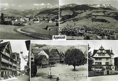 AK / Ansichtskarte  Appenzell_IR Panorama Ortspartien