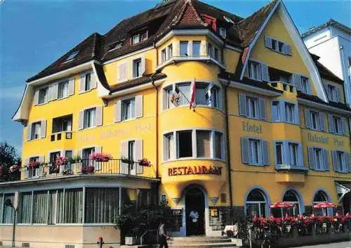 AK / Ansichtskarte  KREUZLINGEN_TG Hotel Bahnhof Post 