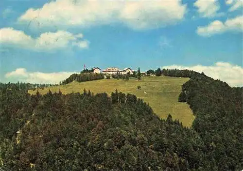 AK / Ansichtskarte  Weissenstein_1300m_SO Hotel Kurhaus Weissenstein Blick in die Schweiz Sesselbahn