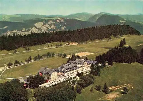 AK / Ansichtskarte  Weissenstein_1300m_SO Hotel Kurhaus Weissenstein Blick in die Schweiz Sesselbahn