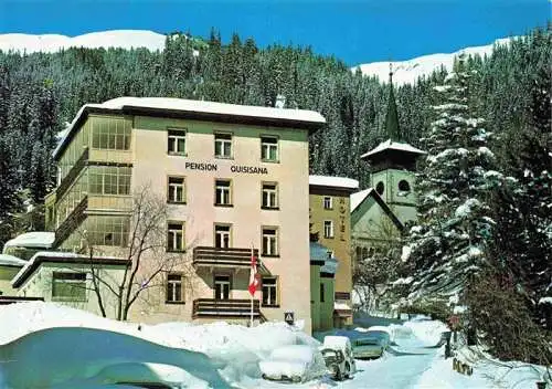 AK / Ansichtskarte  DAVOS_GR Pension Quisisana