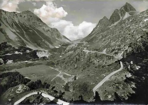 AK / Ansichtskarte  Albulapass_GR Nordseite mit Il Compass Piz Blais und Piz Dschimels