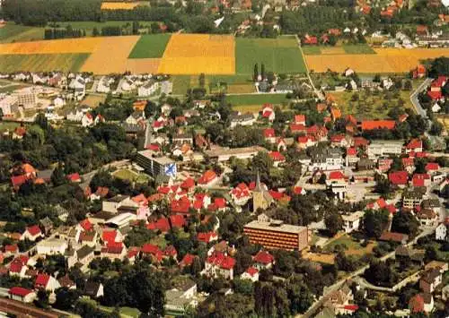 AK / Ansichtskarte  Bad_Sassendorf Moor und Soleheilbad Fliegeraufnahme