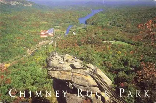 AK / Ansichtskarte  Chimney_Rock_Park_North_Carolina_USA Fliegeraufnahme