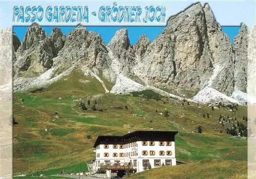 AK / Ansichtskarte  Groednerjoch_Passo_di_Gardena_IT con il Piz da Cir