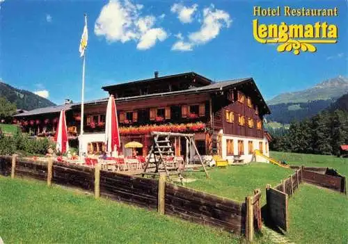 AK / Ansichtskarte  Frauenkirch_Davos_GR Hotel Restaurant Lengmatta