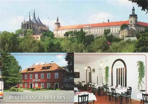 AK / Ansichtskarte 73993643 Kutna_Hora_Kutna_Kuttenberg_CZ Restaurant Stara Fara Gastraum