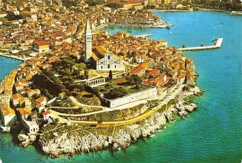 AK / Ansichtskarte  Rovinj_Rovigno_Istrien_Croatia Fliegeraufnahme