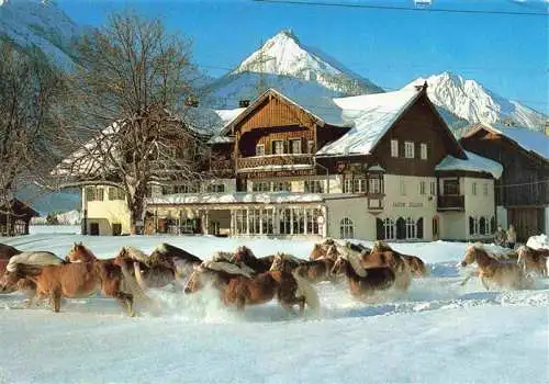 AK / Ansichtskarte  Pinswang_Reutte_Tirol_AT Haflingerhof zum Schluxen